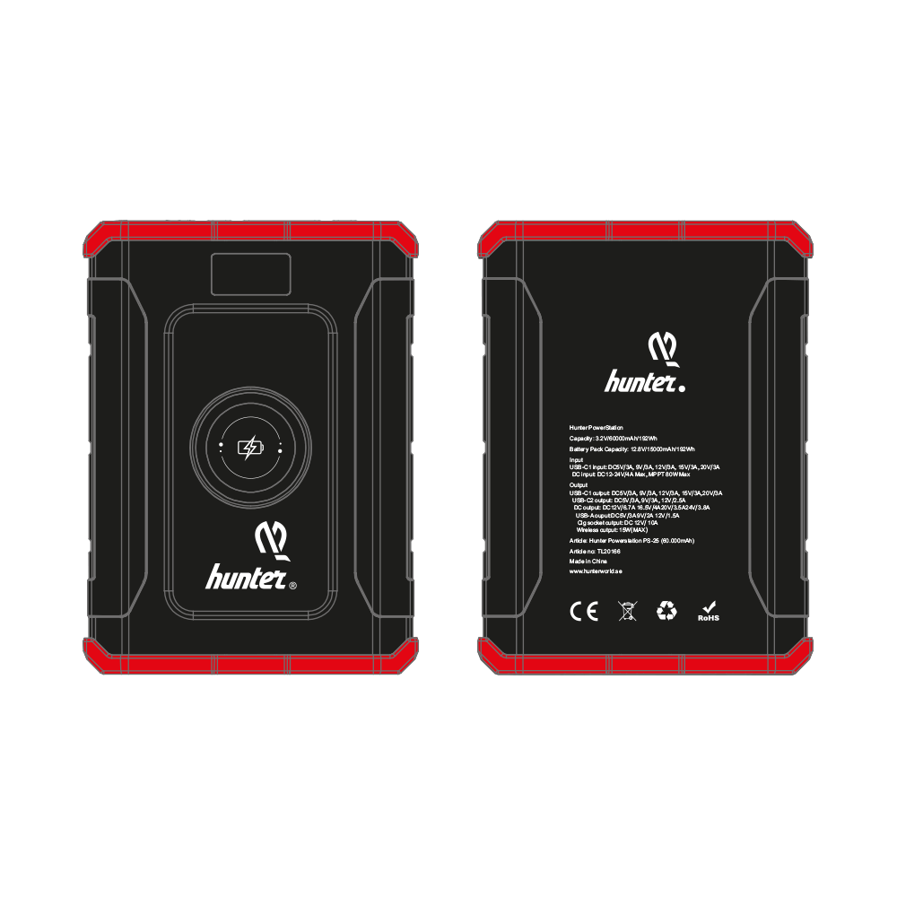 Hunter Powerstation PS-25 (60.000 mAh)